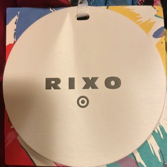 RIXO x Target Multi Floral Linen, Puff Sleeve Dress, Size 8 - Picture 8 of 11